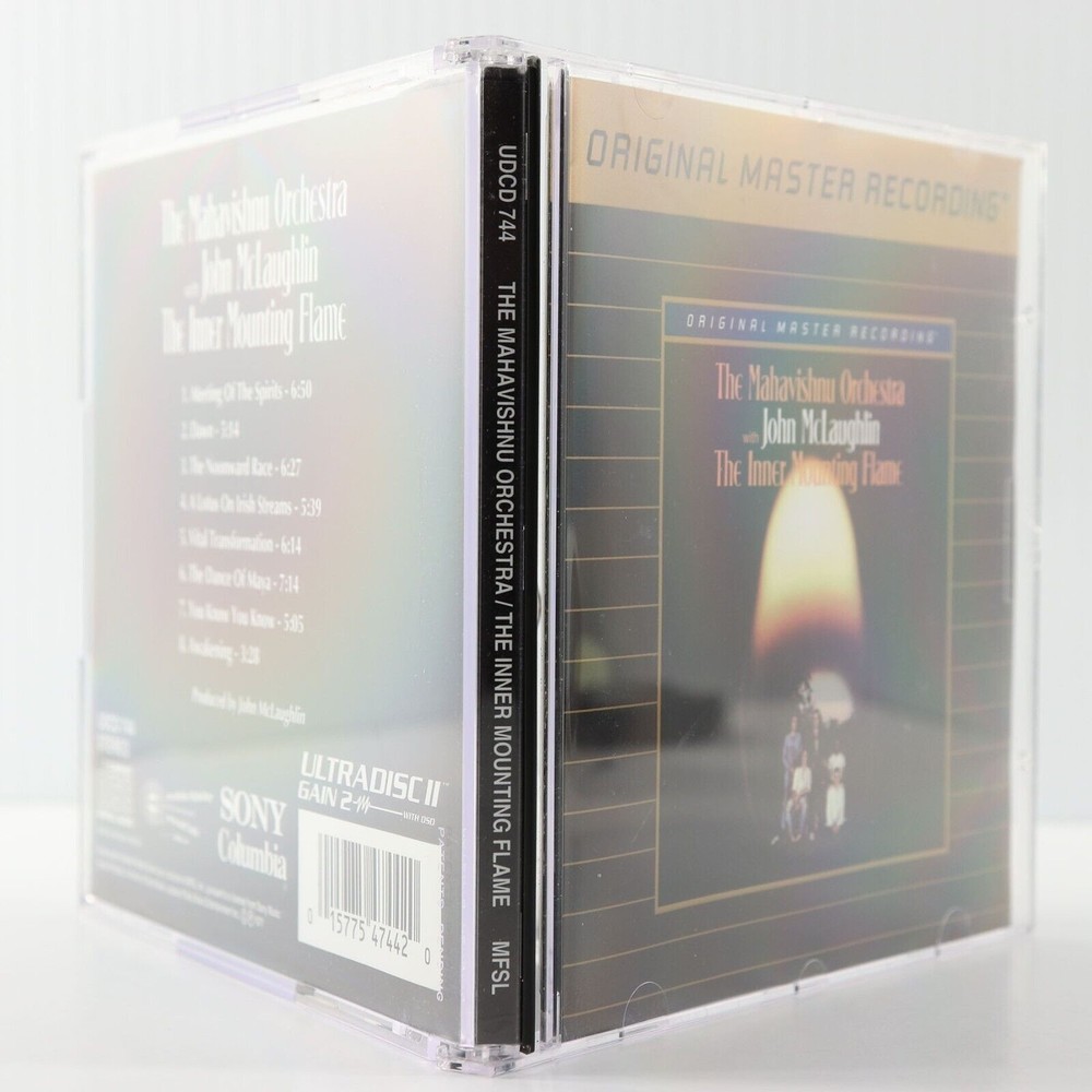 The Inner Mounting Flame Mahavishnu Orchestra 24 kt Gold Original Master CD MFSL - Picture 3 of 16